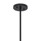 Meyda Lighting Paloma Golpe 30" Flat Black & Metallic Bronze Pendant Light