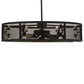 Meyda Lighting Paloma Golpe 48" 12-Light Oil Rubbed Bronze Chandelier With Fan