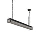 Meyda Lighting Paloma Golpe 49" 2-Light Flat Black Island Pendant Light