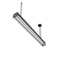 Meyda Lighting Paloma Golpe 49" 2-Light Flat Black Island Pendant Light