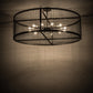 Meyda Lighting Paloma Golpe 60" 12-Light Timeless Bronze Pendant Light