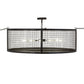 Meyda Lighting Paloma Golpe 60" 12-Light Timeless Bronze Pendant Light