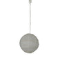 Meyda Lighting Papier 14" Lantern Pendant Light With White Paper Shade