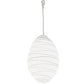 Meyda Lighting Papier 15" Lantern Pendant Light With White Paper Shade