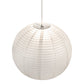 Meyda Lighting Papier 30" Lantern Pendant Light With White Paper Shade