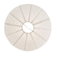 Meyda Lighting Papier 30" Lantern Pendant Light With White Paper Shade