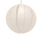 Meyda Lighting Papier 30" Lantern Pendant Light With White Paper Shade
