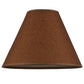 Meyda Lighting Parchment 10" Chocolate Oil Parchment Shade