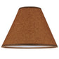 Meyda Lighting Parchment 10" Chocolate Oil Parchment Shade