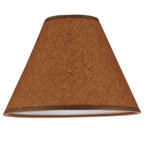 Meyda Lighting Parchment 10" Chocolate Oil Parchment Shade
