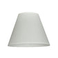 Meyda Lighting Parchment 10"W x 8"H White Fabric Shade