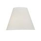 Meyda Lighting Parchment 10"W x 8"H White Fabric Shade