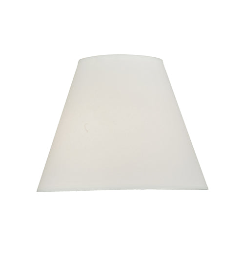 Meyda Lighting Parchment 10"W x 8"H White Fabric Shade