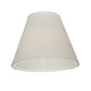 Meyda Lighting Parchment 10"W x 8"H White Fabric Shade