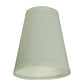 Meyda Lighting Parchment 4"W x 5"H White Fabric Shade