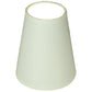 Meyda Lighting Parchment 4"W x 5"H White Fabric Shade