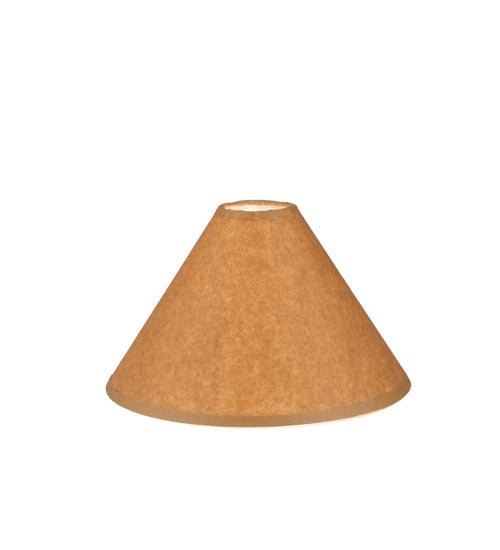 Meyda Lighting Parchment 8" Brown Shade