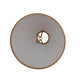 Meyda Lighting Parchment 8" Brown Shade