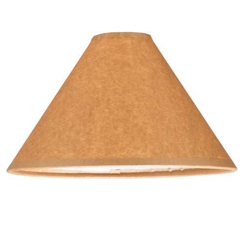 Meyda Lighting Parchment 8" Brown Shade