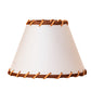 Meyda Lighting Parchment & Rawhide 6" White Shade