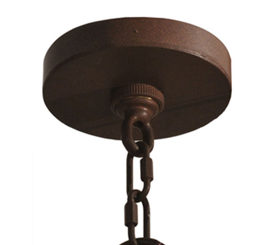 Meyda Lighting Parker 60" 16-Light Cafe Noir Chandelier With Sahara Taupe Idalight Shade