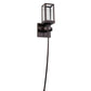 Meyda Lighting Parker Henry 6" Antiquity Wall Sconce With Clear Seeded Shade Glass