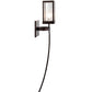 Meyda Lighting Parker Henry 6" Antiquity Wall Sconce With Clear Seeded Shade Glass