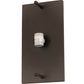 Meyda Lighting Parmecia 10" 2-Light Oil Rubbed Bronze Wall Sconce With Whitestone Idalight Shade Glass