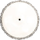 Meyda Lighting Parmecia 30" 4-Light Black Textured Pendant Light With White Linen Shade