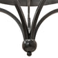 Meyda Lighting Parnella 54" 10-Light Charcoal Gray Chandelier With White Faux Candlelight