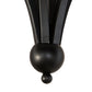 Meyda Lighting Parnella 72" 12-Light Blackwash Chandelier With White Faux Candlelight