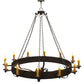 Meyda Lighting Parnella 72" 12-Light Coffee Bean Chandelier