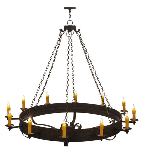 Meyda Lighting Parnella 72" 12-Light Coffee Bean Chandelier