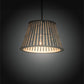 Meyda Lighting Peach Basket 20" Alpha Gray Pendant Light With White Shade