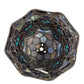 Meyda Lighting Peacock Feather 8" Multi-Colored Shade Glass