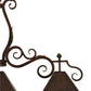 Meyda Lighting Pedra 48" 3-Light Antique Rust Island Pendant Light