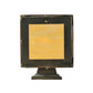Meyda Lighting Pelham Manor 8" Craftsman Brown Wall Sconce With Beige Iridescent Shade Glass