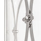 Meyda Lighting Penelope 24" 4-Light Nickel Powdercoat Pendant Light With Clear Crystal Idalight Shade