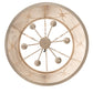 Meyda Lighting Penelope 30" 6-Light Light Sandstone Pendant Light With Rainstone Idalight Shade