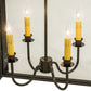 Meyda Lighting Perin 34" 4-Light Oil Rubbed Bronze Pendant Light With Clear Crystal Idalight Shade Glass