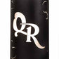 Meyda Lighting Personalized 10" 2-Light Black Textured QR Monogram Wall Sconce With White Statuario Idalight Shade