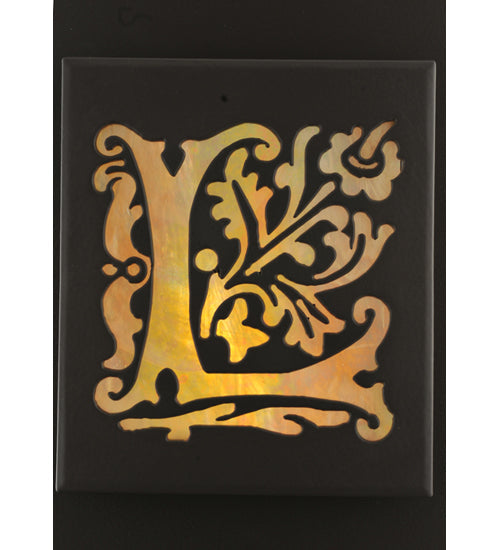 Meyda Lighting Personalized 12" Timeless Bronze Legacy Point Ranch Wall Sconce With Beige Iridescent Shade Glass