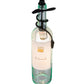 Meyda Lighting Personalized 3" Textured Black Hey Mambo Pendant Light With Clear Wine Bottle Shade Glass