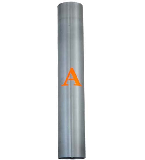 Meyda Lighting Personalized 4" Brushed Aluminum "A" Wall Sconce