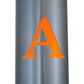 Meyda Lighting Personalized 4" Brushed Aluminum "A" Wall Sconce