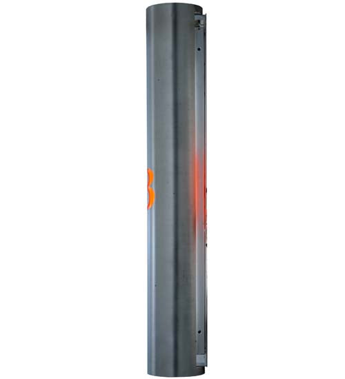 Meyda Lighting Personalized 4" Brushed Aluminum "B" Wall Sconce