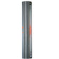 Meyda Lighting Personalized 4" Brushed Aluminum "C" Wall Sconce