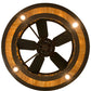 Meyda Lighting Personalized 45" 8-Light Copper Vein Tall Pines Chandelier With New Mica Acrylic Shade and Fan