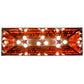 Meyda Lighting Personalized 48" 9-Light Cafe Noir Schollmeyer Farms Island Pendant Light With Maduro Idalight Shade Glass