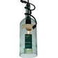 Meyda Lighting Personalized 5" Black Mini Pendant Light With Clear Green Canaletto Wine Bottle Shade Glass